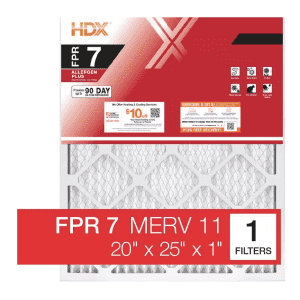 HDX 1" Air Filters at Home Depot: Buy 2, get 2 free
