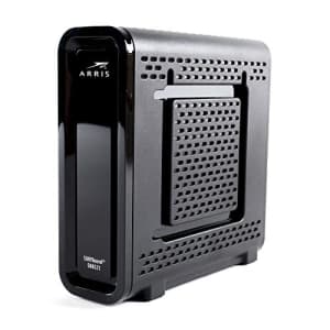 ARRIS SURFboard SB6121 4x4 DOCSIS 3.0 Cable Modem (Renewed)-Black for $25