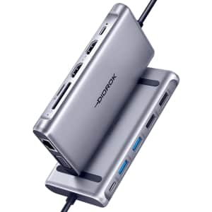 Diorok 12-in-1 USB-C Hub Multiport Adapter for $30