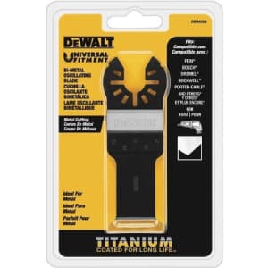DeWalt Oscillating Tool Blade for $9 DeWalt Oscillating Tool Blade for $9