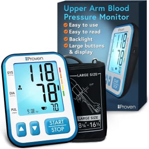 iProven Upper Arm Blood Pressure Monitor for $20 iProven Upper Arm Blood Pressure Monitor for $20