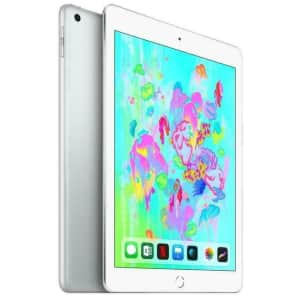 Apple iPad 9.7" 128GB WiFi + 4G Tablet (2018) for $400