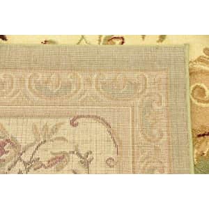 Unique Loom Versailles Collection Traditional Classic Green Area Rug (8' 0 x 10' 0) for $164