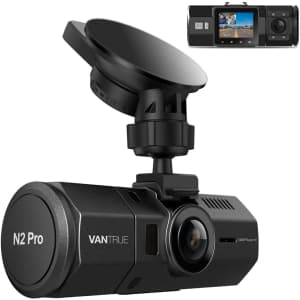 Vantrue 1080p Dual Front and Cabin Dash Cam for $170