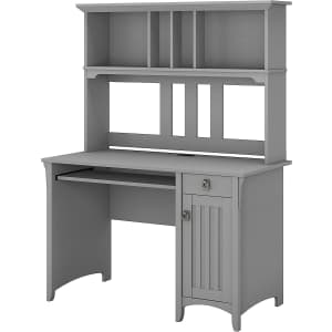 Bush Furniture Salinas Small Computer Desk w/ Hutch for $224