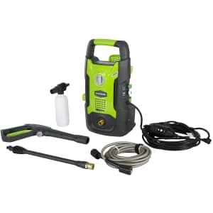 Greenworks 1,600-PSI Pressure Washer: $70