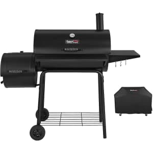 Royal Gourmet Charcoal Grill Offset Smoker w/ Cover for $149