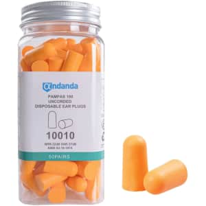 Foam Ear Plugs 50-Pairs for $5 Foam Ear Plugs 50-Pairs for $5
