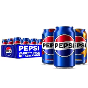 Pepsi Flavors Variety Pack. It's half off.