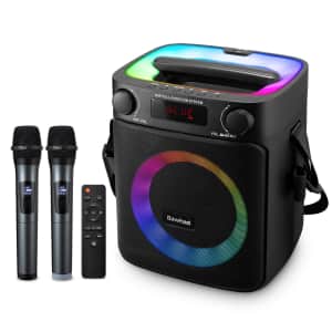 Bawhad Portable Karaoke Machine for $69 Bawhad Portable Karaoke Machine for $69