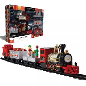 FAO Schwarz 30-Piece Motorized Train Set for $24 FAO Schwarz 30-Piece Motorized Train Set for $24