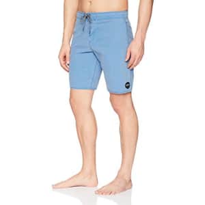 O'NEILL Men's 19 Inch Outseam Cruzer Stretch Swim Boardshort, Faded Air Force Blue/Vintage Wash, 40 for $11