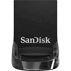 SanDisk Ultra Fit 256GB USB 3.1 Flash Drive for $20