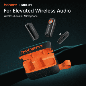 Hohem Lavalier Lapel Microphone for $129