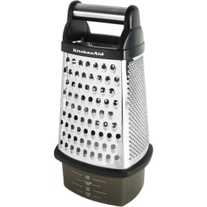 KitchenAid Gourmet 4-Sided Box Grater with Detachable Storage for $22 KitchenAid Gourmet 4-Sided Box Grater with Detachable Storage for $22