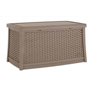 Suncast Elements 30-Gallon End Table with Storage - Lightweight Resin Outdoor Storage Patio and for $125 Suncast Elements 30-Gallon End Table with Storage - Lightweight Resin Outdoor Storage Patio and for $125