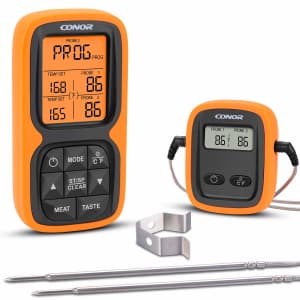 Conor Wireless Remote Digital Meat Thermometer for $31