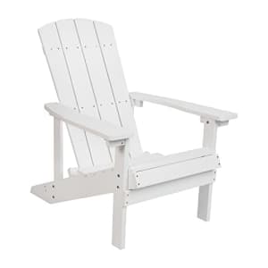 Flash Furniture Charlestown Commercial Grade Indoor/Outdoor Adirondack Chair, Weather Resistant for $111