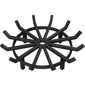 Amagabeli 27" Wagon Wheel Fire Log Grate for $140