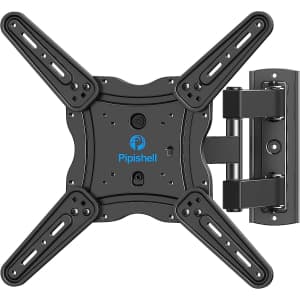 Pipishell Full Motion Wall Mount for 26" to 60" TVs for $12 w/ Prime