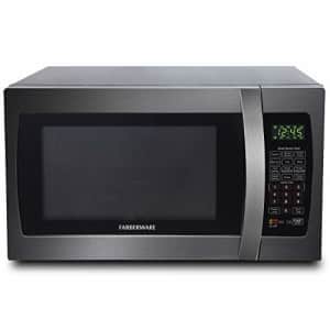 Farberware Black FMO13AHTBSE 1.3 Cu. Ft. 1100-Watt Microwave Oven with Smart Sensor Cooking, ECO for $120 Farberware Black FMO13AHTBSE 1.3 Cu. Ft. 1100-Watt Microwave Oven with Smart Sensor Cooking, ECO for $120