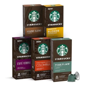 Starbucks by Nespresso Variety 50-Pack for $27