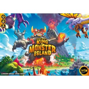 King of Monster Island Strategy Board Game for $42
