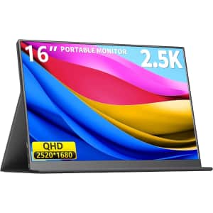 16" 2.5K HDR LED Portable Monitor for $105 16" 2.5K HDR LED Portable Monitor for $105