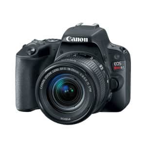 Canon EOS Rebel SL2 Digital SLR Camera w/ EF-S 18-55mm STM Lens for $430