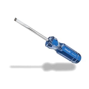 Channellock S144a 1/4" Professional Slotted Screwdriver, Blue, 1/4" x 4" for $15