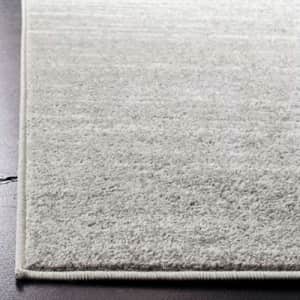 SAFAVIEH Adirondack Collection Accent Rug - 2'6" x 4', Light Grey & Grey, Modern Ombre Design, for $19