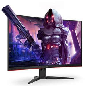 AOC Gaming CQ32G2SE - 32 Inch QHD Curved Monitor, 165Hz, 1 ms MPRT, VA, AMD FreeSync Premium, Low for $294