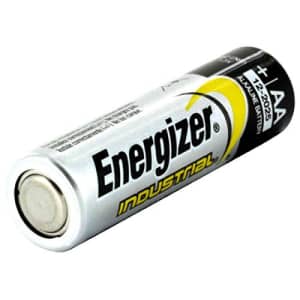 Energizer Industrial Alkaline Batteries, AA, 24/pack24 for $25
