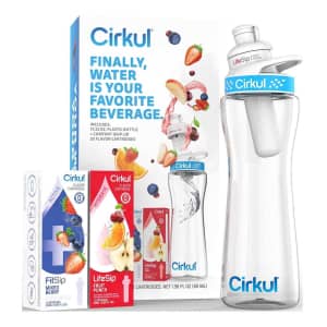 Cirkul 22-oz. Water Bottle Starter Kit for $15