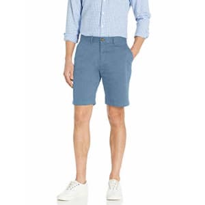 Tommy Hilfiger Men's Casual Stretch Chino Shorts, Captain's Blue, 33 for $56 Tommy Hilfiger Men's Casual Stretch Chino Shorts, Captain's Blue, 33 for $56