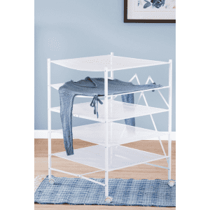 Honey Can Do Foldable Mesh 5-Tier Drying Rack for $17 Honey Can Do Foldable Mesh 5-Tier Drying Rack for $17