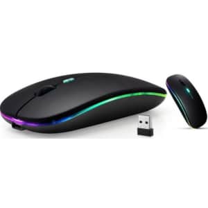 Silent Click LED Wireless Mouse for $4 Silent Click LED Wireless Mouse for $4