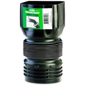 Flex-Drain Downspout Adaptor for $2 Flex-Drain Downspout Adaptor for $2
