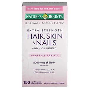 Nature's Bounty, Extra Strength Hair, Skin and Nails -150 Rapid release Softgels for $12