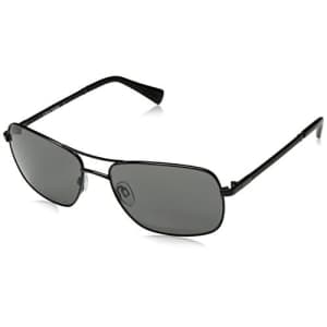 Cole Haan Men's Ch6001 Metal Navigator Aviator Sunglasses, Dark Gunmetal, 59 mm for $127