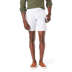 Dockers Men's Ultimate Straight Fit Supreme Flex Shorts (Standard and Big & Tall), Paper White, 36 for $31 Dockers Men's Ultimate Straight Fit Supreme Flex Shorts (Standard and Big & Tall), Paper White, 36 for $31