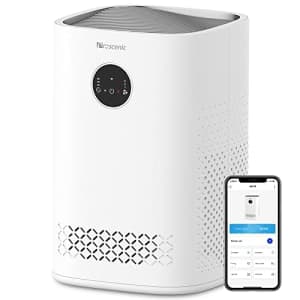 Proscenic A8 SE Air Purifier for Large Room, H13 True HEPA Filter, CADR 200 m/h, up to 1345 sq. ft for $59
