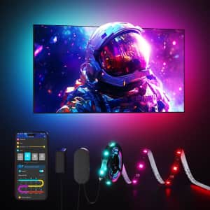 Govee RGBIC LED TV Backlight for 40" to 50" TVs for $9.99 w/ Prime