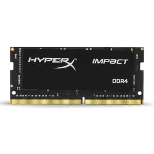 Kingston HyperX Impact 8GB 2666MHz DDR4 Laptop Memory for $32