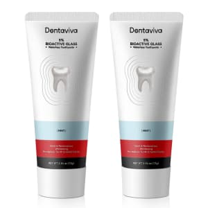 DentaViva Restorative Toothpaste 2.5-oz Tube 2-Pack for $8