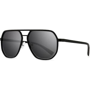 Sungait Men's Polygon Aviator Sunglasses for $10