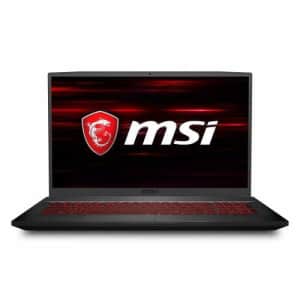 MSI GF75 17.3" Gaming Laptop Intel Core i7-9750H 8GB RAM 256GB SSD 120Hz GTX 1050 Ti Aluminum Black for $799