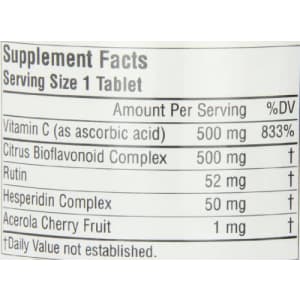 Source Naturals C-B-R - Vitamin C, Bioflavonoid Complex For Antioxidant Protection - 250 Tablets for $16