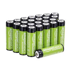 Amazon Basics 2000mAh AA Rechargeable Battery 24-Pack for $20 via Sub & Save