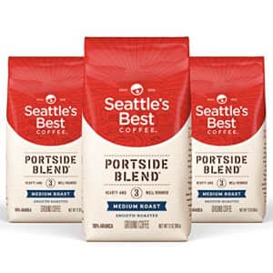 Seattle's Best Coffee Portside Blend Medium Roast Ground Coffee, 12 Ounce, Pack of 3 for $25 Seattle's Best Coffee Portside Blend Medium Roast Ground Coffee, 12 Ounce, Pack of 3 for $25